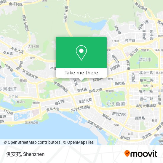 俊安苑 map