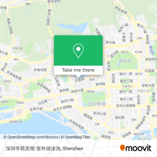 深圳学苑宾馆-室外游泳池 map