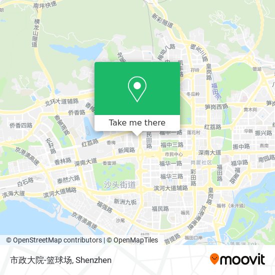 市政大院-篮球场 map