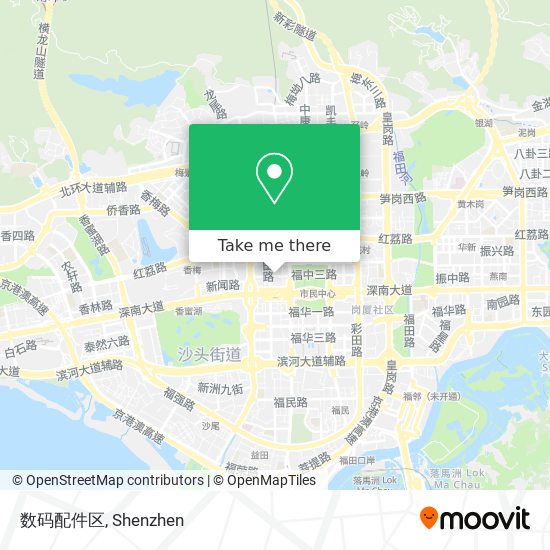 数码配件区 map