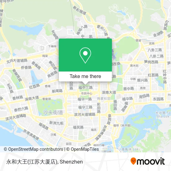 永和大王(江苏大厦店) map