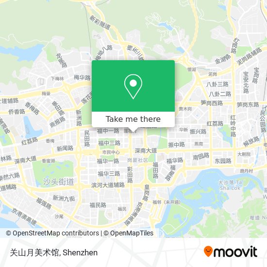 关山月美术馆 map