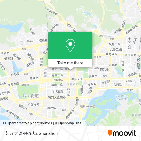 荣超大厦-停车场 map