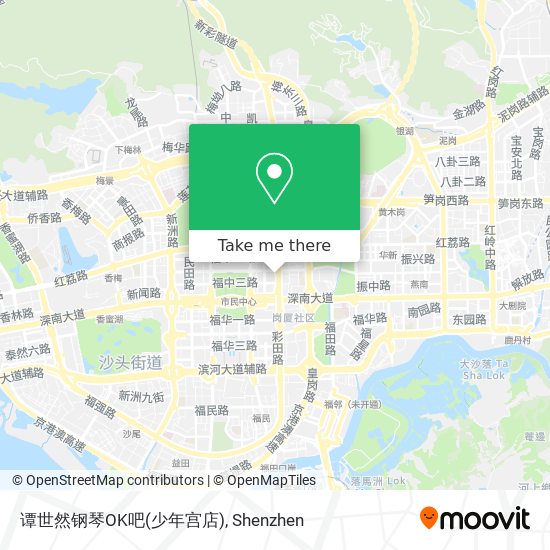 谭世然钢琴OK吧(少年宫店) map