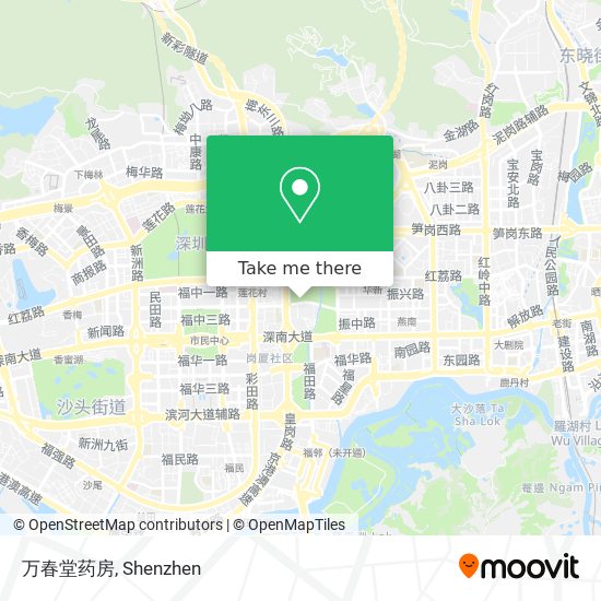 万春堂药房 map