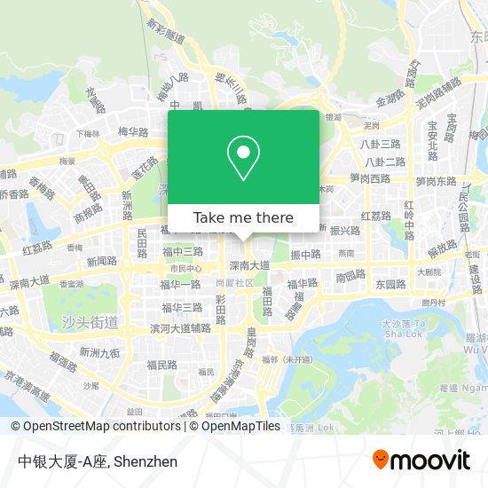 中银大厦-A座 map