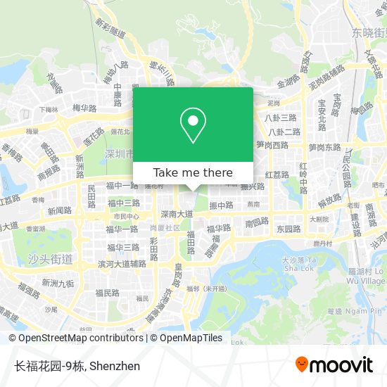 长福花园-9栋 map