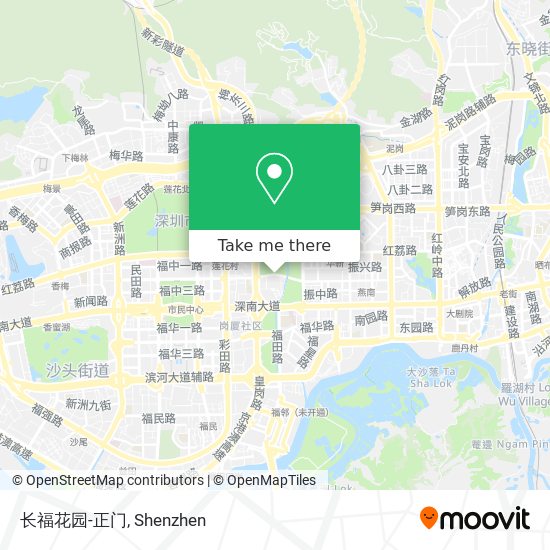 长福花园-正门 map