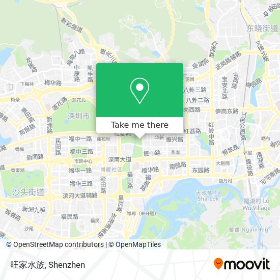 旺家水族 map