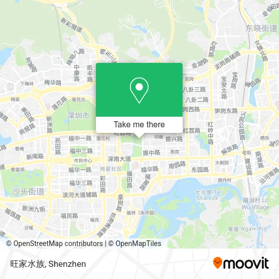 旺家水族 map