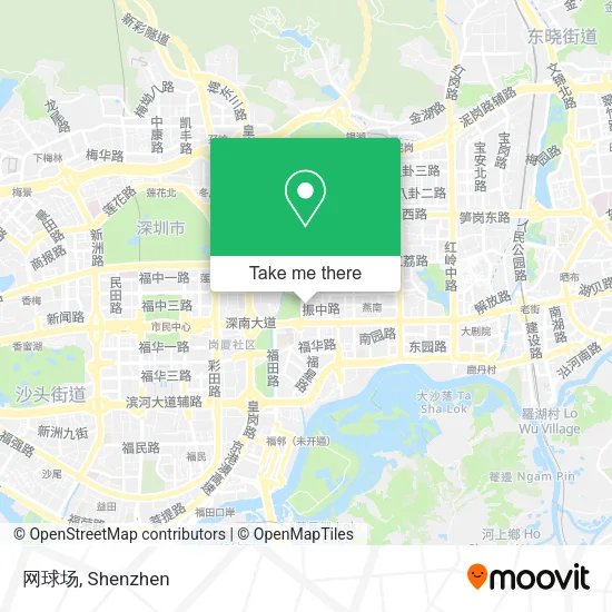 网球场 map