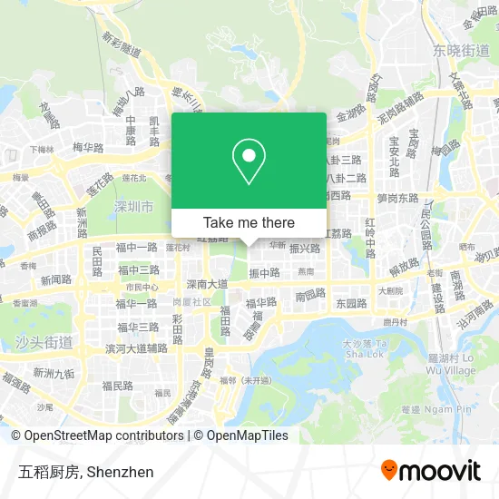 五稻厨房 map