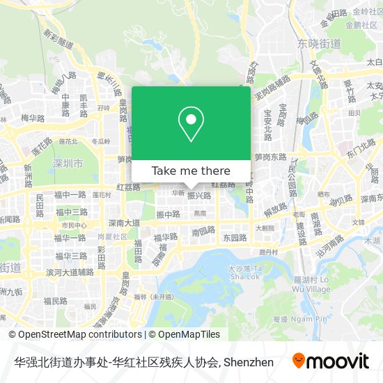 华强北街道办事处-华红社区残疾人协会 map