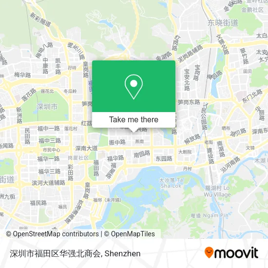 深圳市福田区华强北商会 map