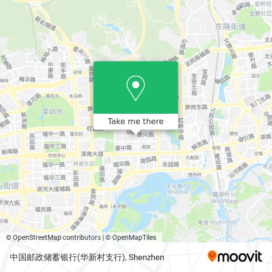 中国邮政储蓄银行(华新村支行) map