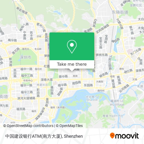 中国建设银行ATM(南方大厦) map