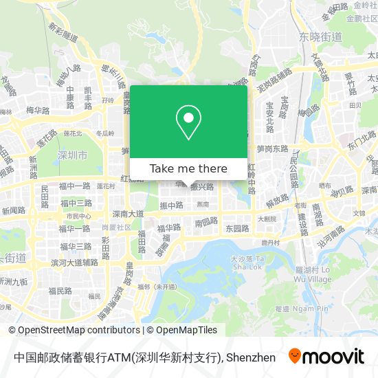 中国邮政储蓄银行ATM(深圳华新村支行) map