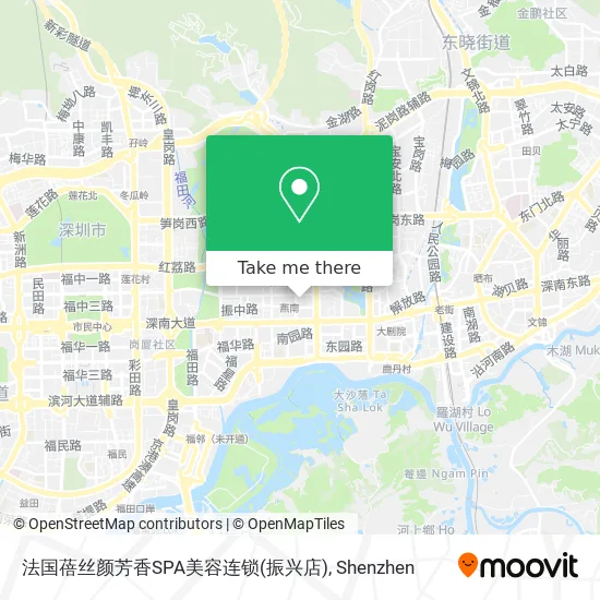法国蓓丝颜芳香SPA美容连锁(振兴店) map