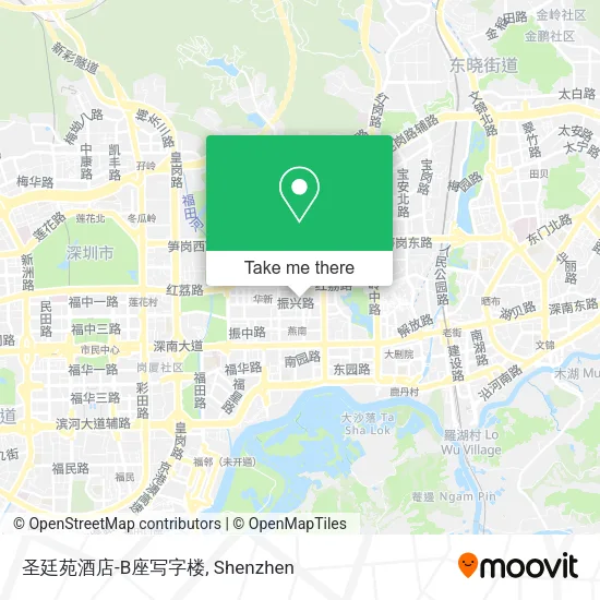 圣廷苑酒店-B座写字楼 map