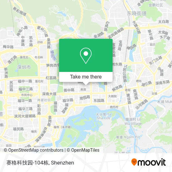 赛格科技园-104栋 map