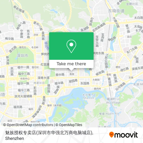 魅族授权专卖店(深圳市华强北万商电脑城店) map