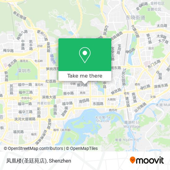 凤凰楼(圣廷苑店) map