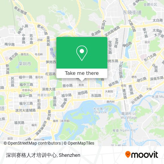 深圳赛格人才培训中心 map