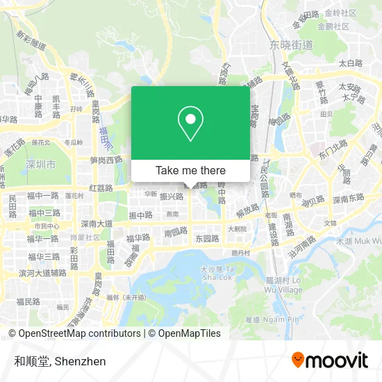 和顺堂 map