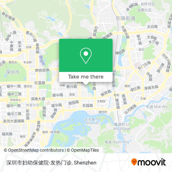 深圳市妇幼保健院-发热门诊 map