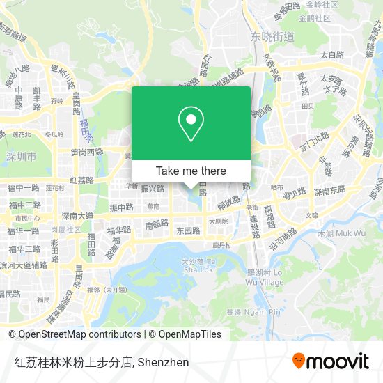 红荔桂林米粉上步分店 map