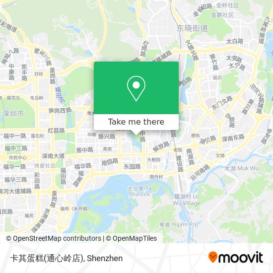 卡其蛋糕(通心岭店) map