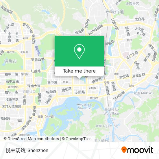 悦林汤馆 map