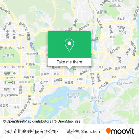 深圳市勘察测绘院有限公司-土工试验室 map