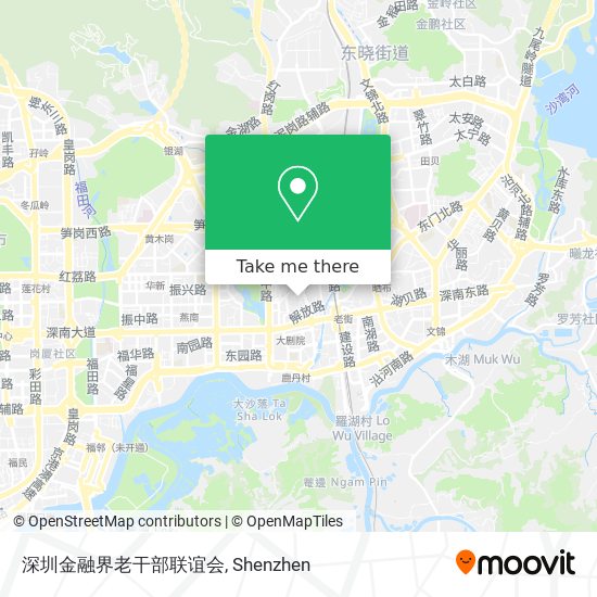 深圳金融界老干部联谊会 map