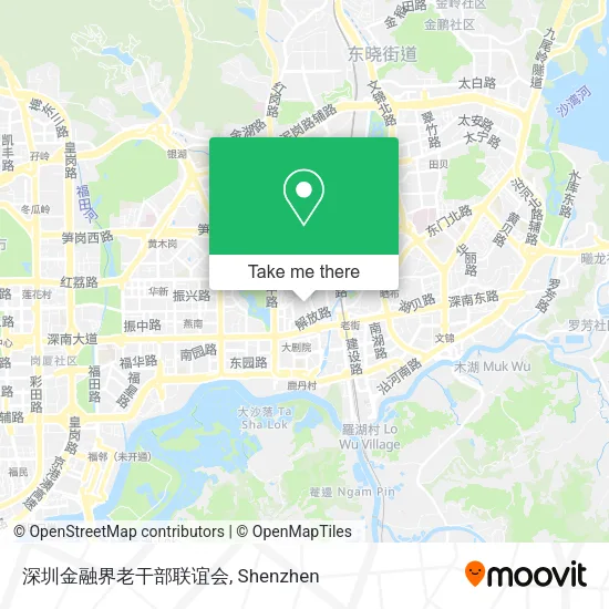 深圳金融界老干部联谊会 map