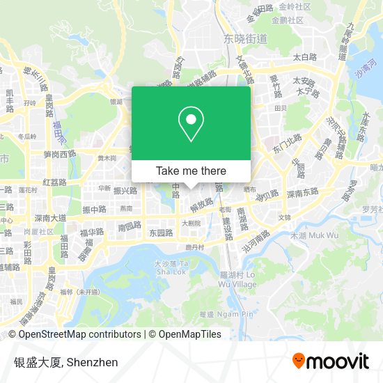 银盛大厦 map