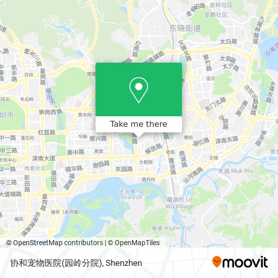 协和宠物医院(园岭分院) map