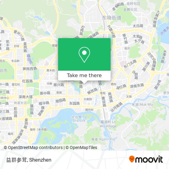 益群参茸 map