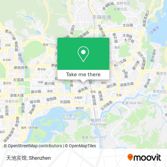 天池宾馆 map