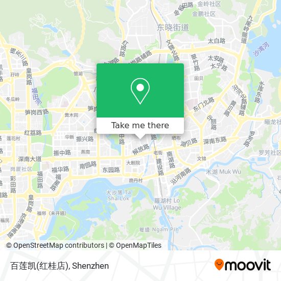 百莲凯(红桂店) map