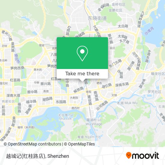越城记(红桂路店) map