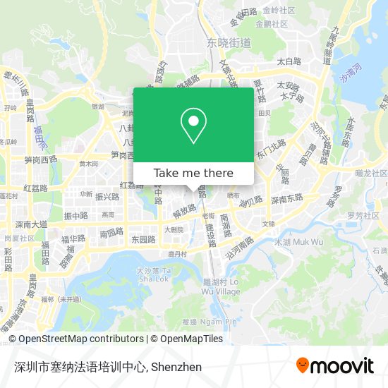 深圳市塞纳法语培训中心 map