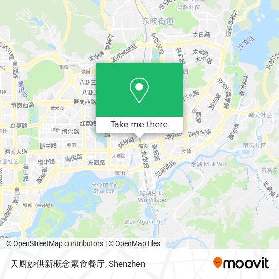 天厨妙供新概念素食餐厅 map