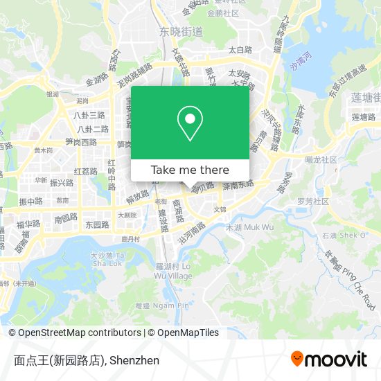 面点王(新园路店) map