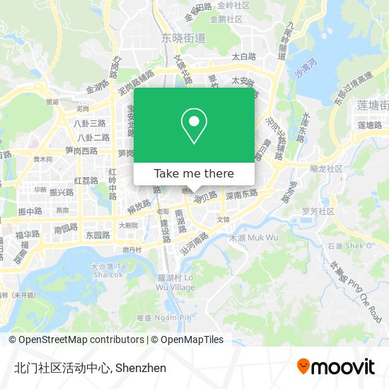 北门社区活动中心 map
