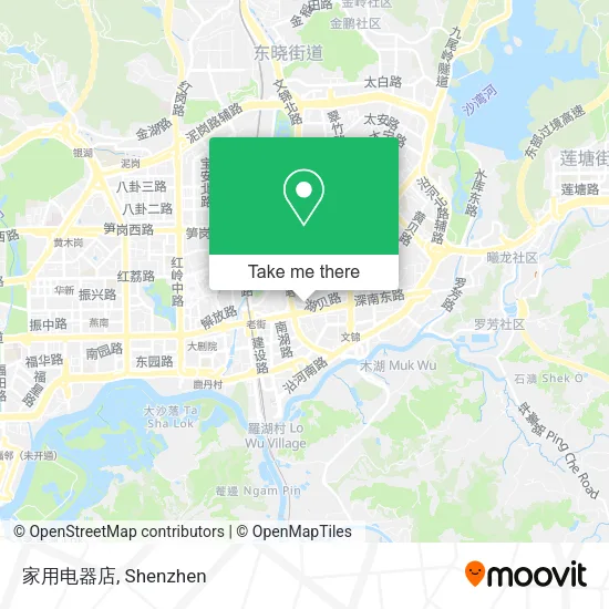 家用电器店 map