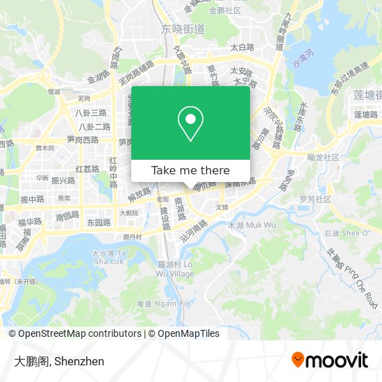 大鹏阁 map