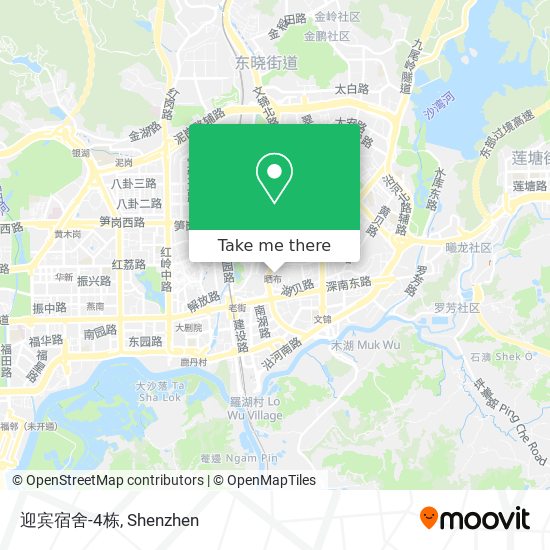 迎宾宿舍-4栋 map