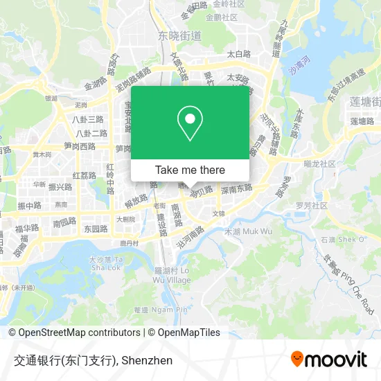 交通银行(东门支行) map