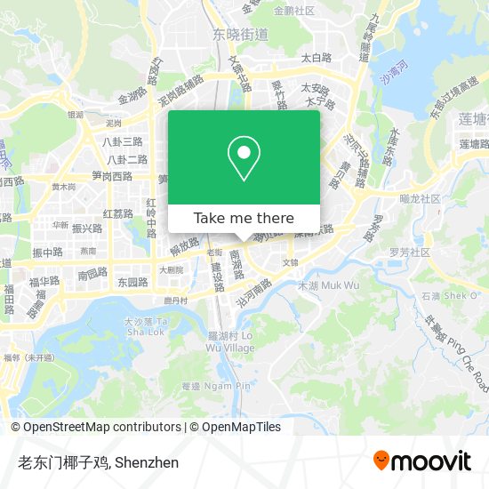 老东门椰子鸡 map